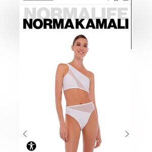 Norma Kamala snake mesh bikini bottoms